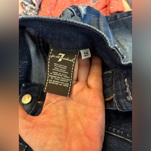 Seven for all Mankind mid rise skinny jeans - Picture 3 of 6